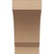 Ekena Millwork 10"W x 10"D x 20"H Wide Moab Rough Cedar Woodgrain TimberThane Corbel, Primed Tan CORUR10X10X20MOARCPR - alternate 5